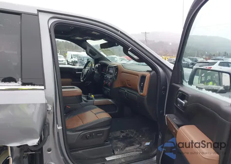 2021 Chevrolet Silverado 1500 4Wd Short Bed High Country from USA, damaged, VIN 1GCUYHED3MZ422723